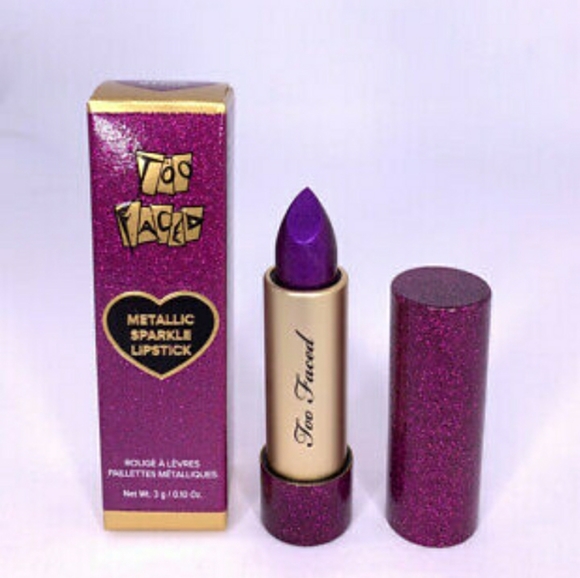 💜PIXIE STICK Too Faced DISCONTINUED Limited Edition Throwback Lipstick NWT - Picture 1 of 7